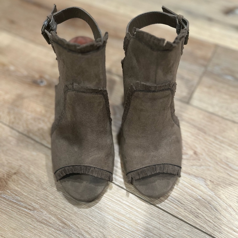 Women's MIA Brown Suede Ankle Boots